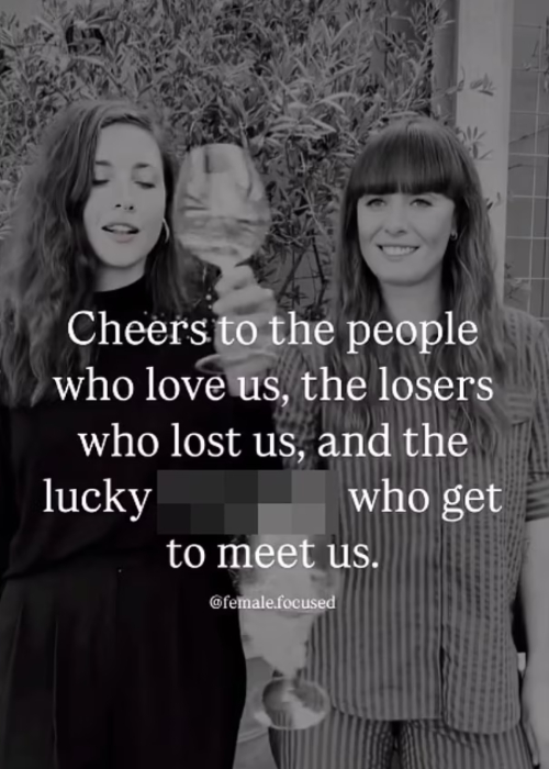 Quote./Pic: Lisa Armstrong Instagram