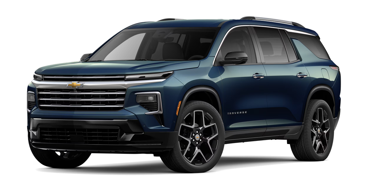 2025 Chevy Traverse High Country Shows Off ChromeHeavy Design
