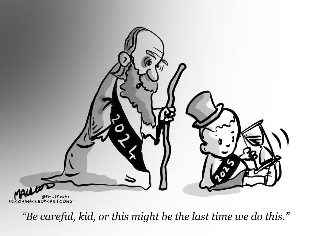 Be careful, kid, or this might be the last time we do this.
