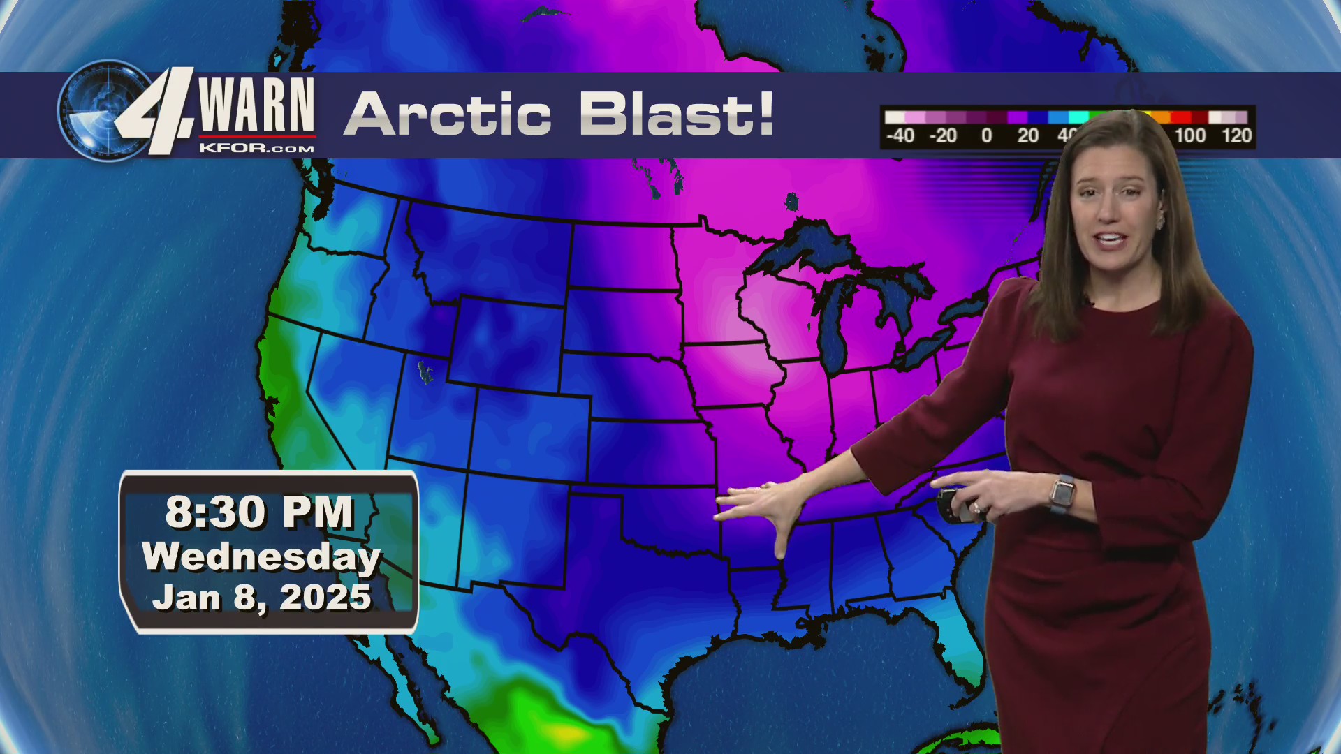 Emily's Forecast for Monday, December 30, 2024