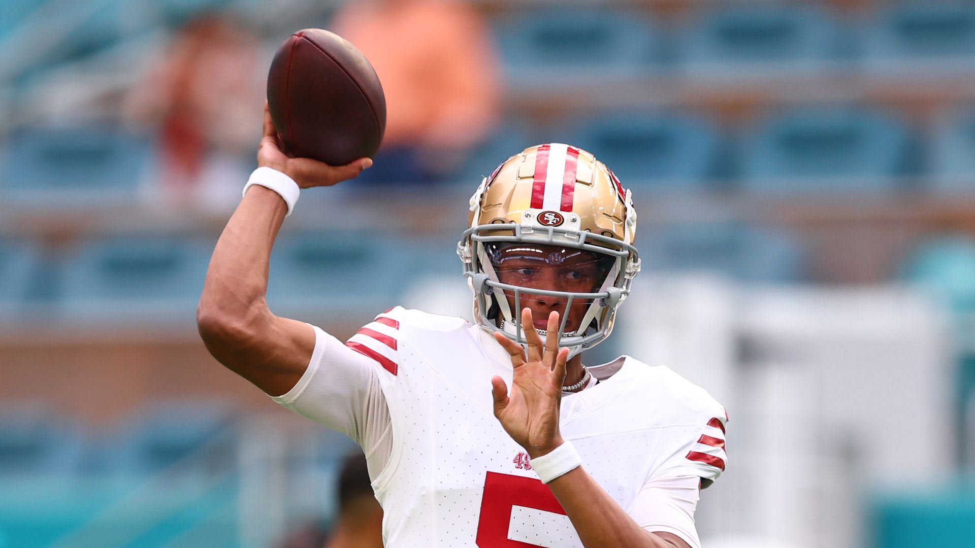 Josh Dobbs is QB2 tonight for the 49ers