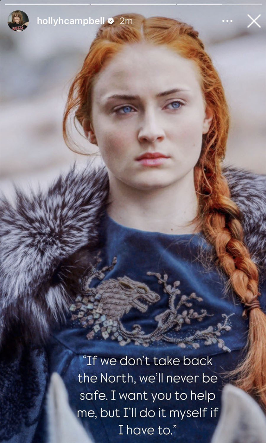 Dan Campbell’s wife goes full ‘Game of Thrones’ ahead of crucial