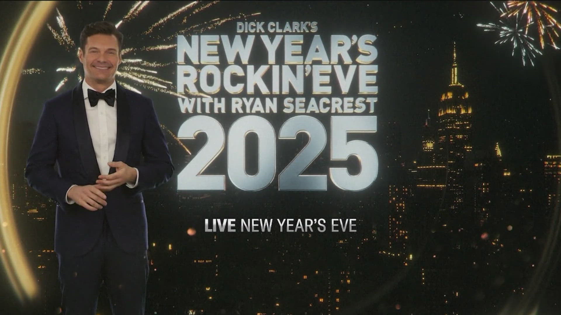 Ryan Seacrest, Rita Ora return for Dick Clark's Rockin' Eve 2025