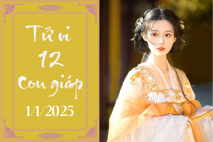 Tử vi 2025 12 con giáp