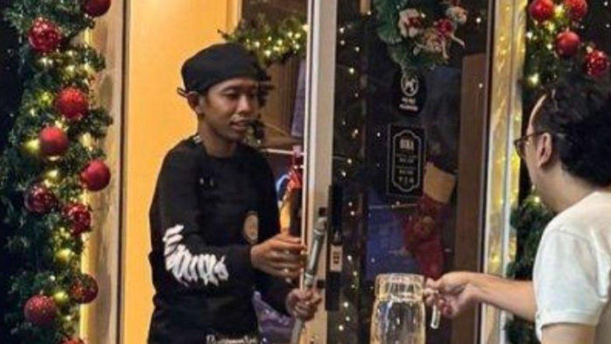 Pria mirip Dede Sunandar. (TribunNewsmaker.com/ Instagram)