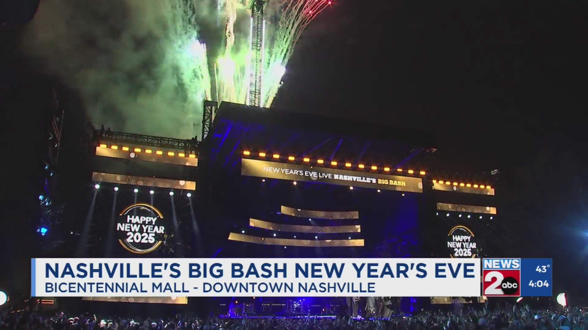 Nashville's Big Bash New Year's Eve
