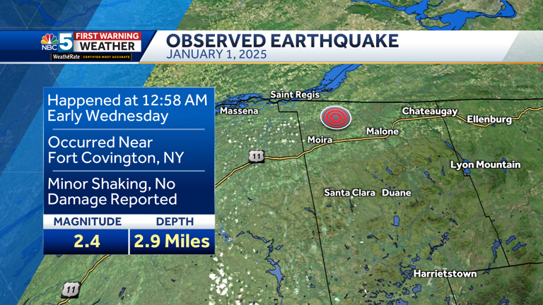 Earthquakes today near new york ny