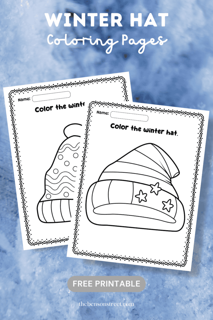 Free Printable Winter Hat Coloring - AA1wOBge.img