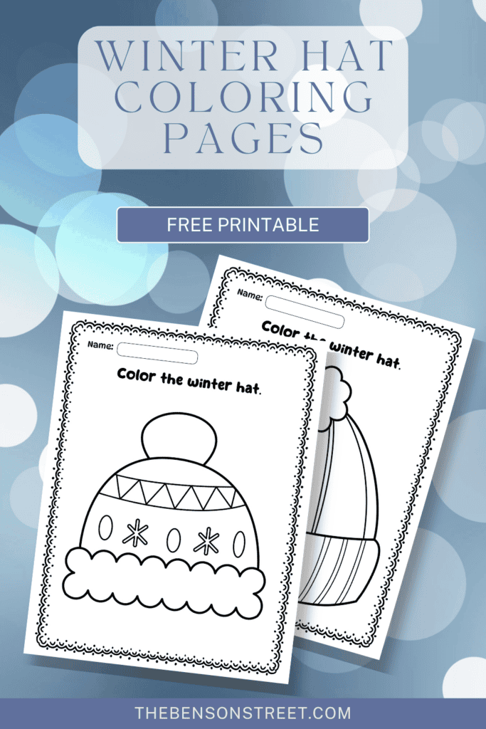 Free Printable Winter Hat Coloring - AA1wOBgi.img
