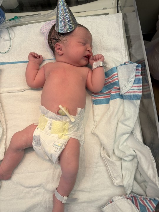 1st baby born in Hanford in 2025 is also Generation Beta