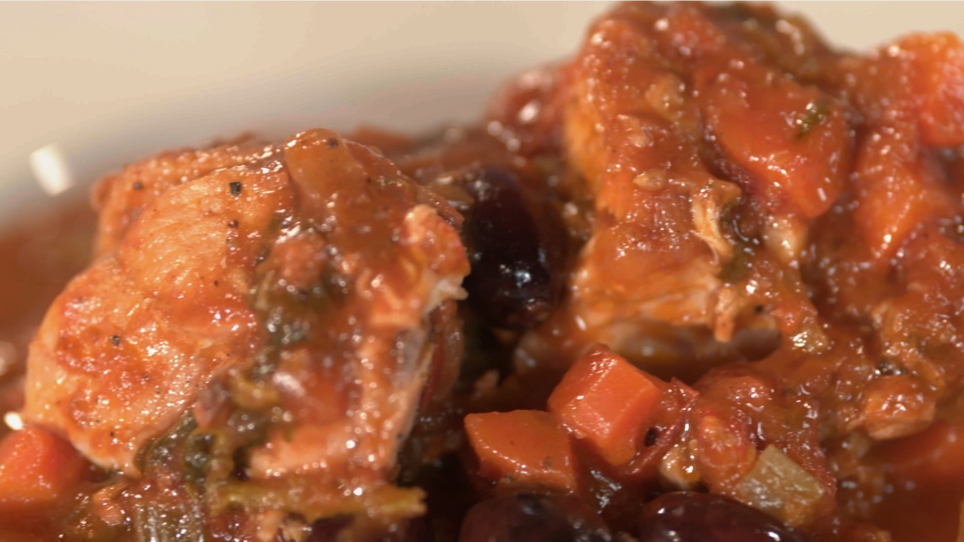 Hähnchen Cacciatore, ein rustikaler Leckerbissen