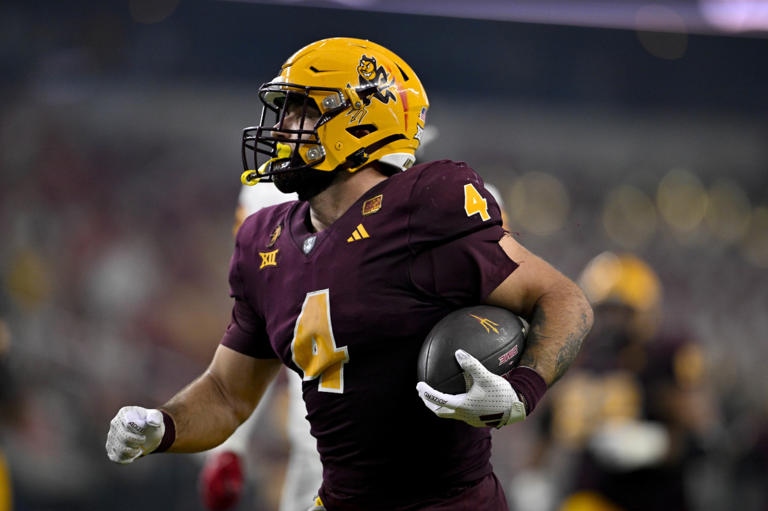 Arizona State Sun Devils running back Cam Skattebo Jerome Miron-Imagn Images