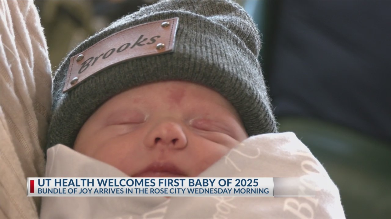Meet the first baby born in 2025 at UT Health Tyler
