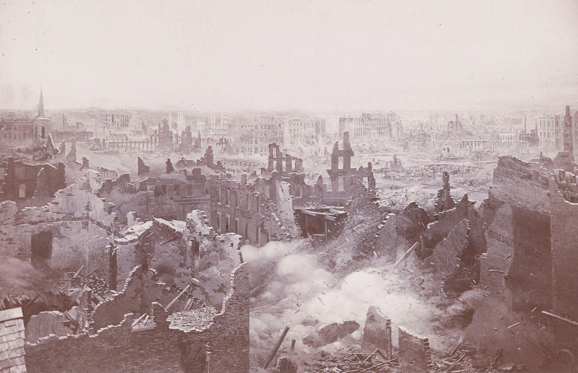 1871 : Le Grand Incendie de Chicago ravage la ville