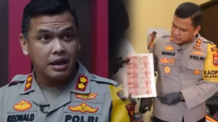 Kapolres Gowa AKBP Reonald Simanjuntak berani membongkar sindikat uang palsu di UIN Alauddin Makassar yang digayangi tokoh Sulsel . (kolase TVOne)