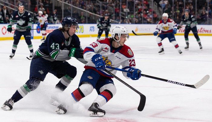 Canucks: Defence prospect Sawyer Mynio goes from Seattle to Calgary in ...