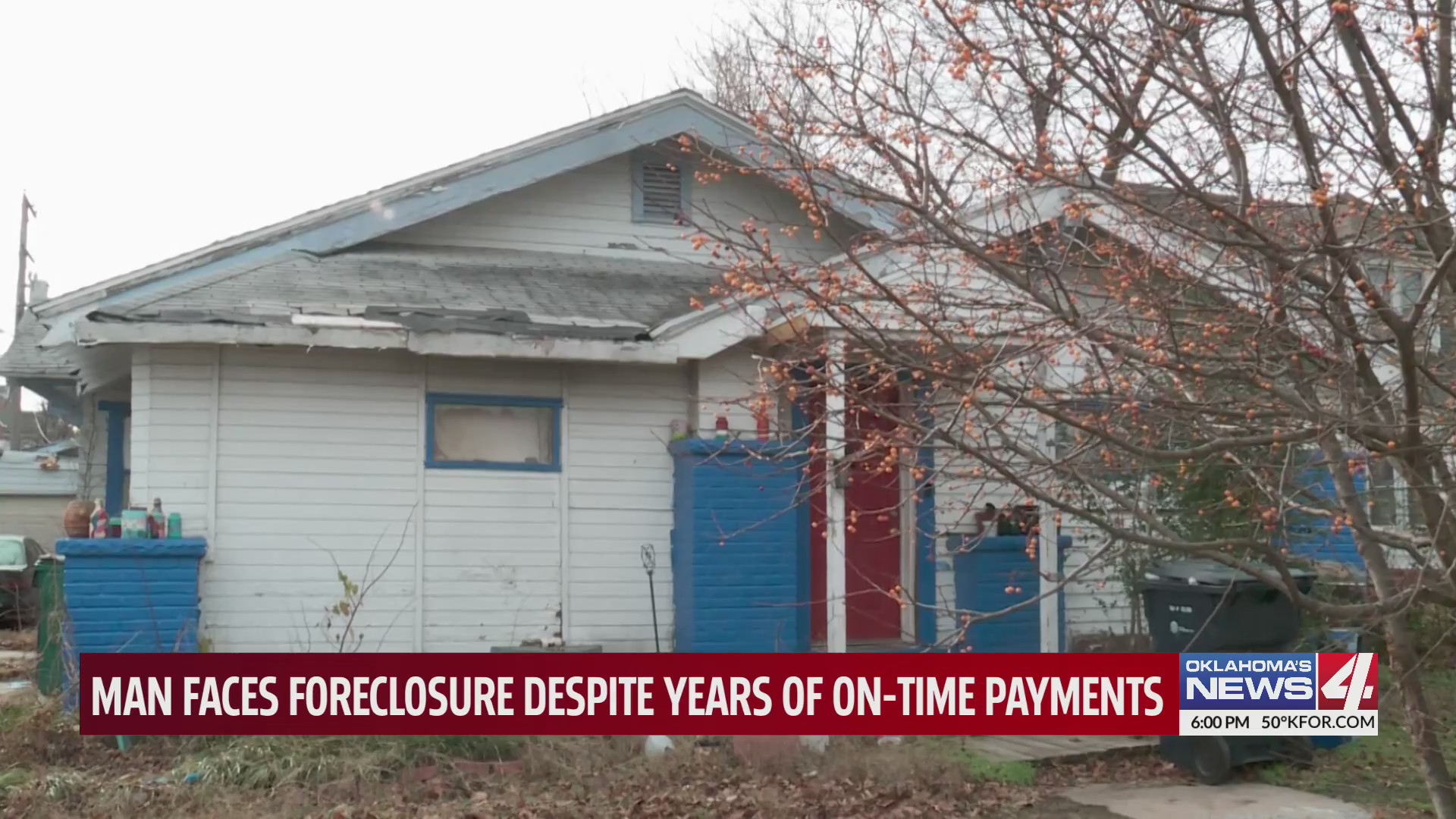 Man faces foreclosure despite years of ontime payments