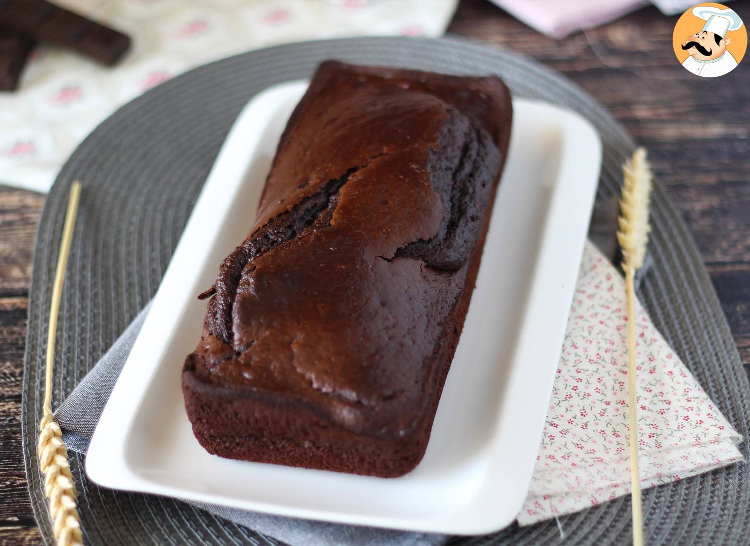 Veganer schokoladenkuchen und immer noch einfach zu machen