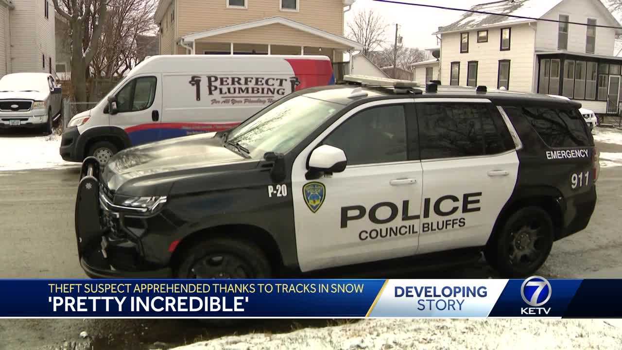 'Pretty incredible' Council Bluffs police arrest tool theft suspect