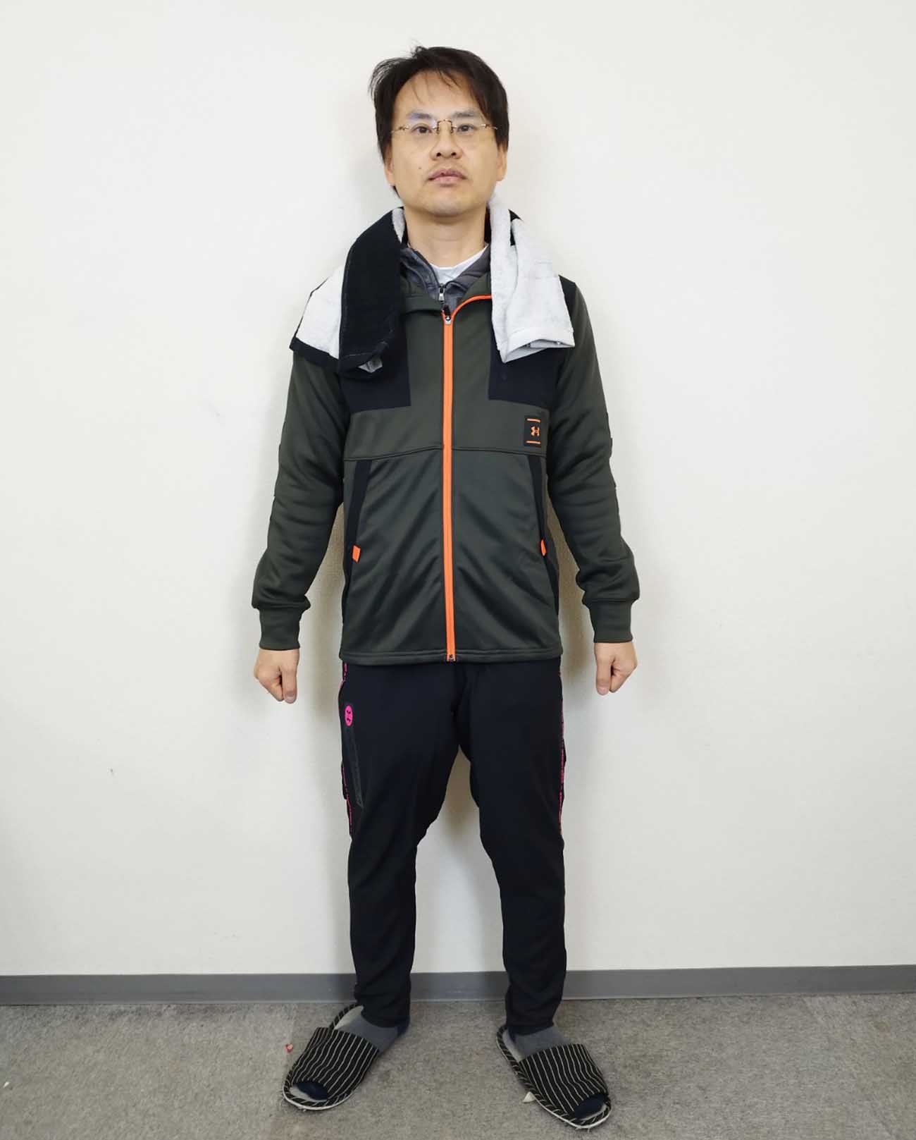 アンダーアーマートレーニングウェア福缶付き