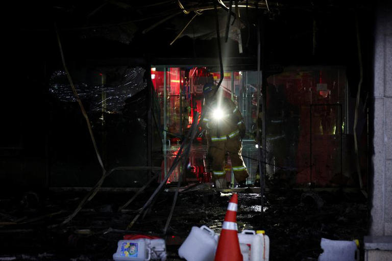 Dozens Rescued In South Korea Building Fire, Emergency Department Says