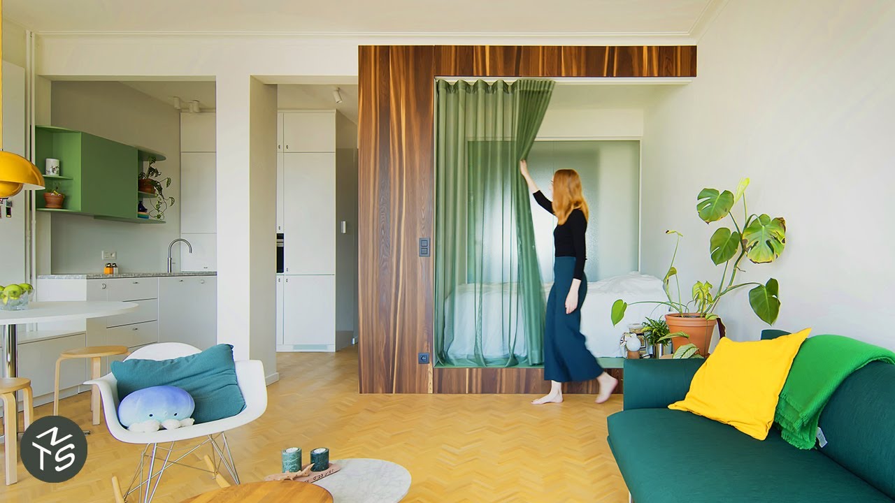 Image showcasing Interior architect's DIY studio apartment, Antwerp - 51sqm/548sqft