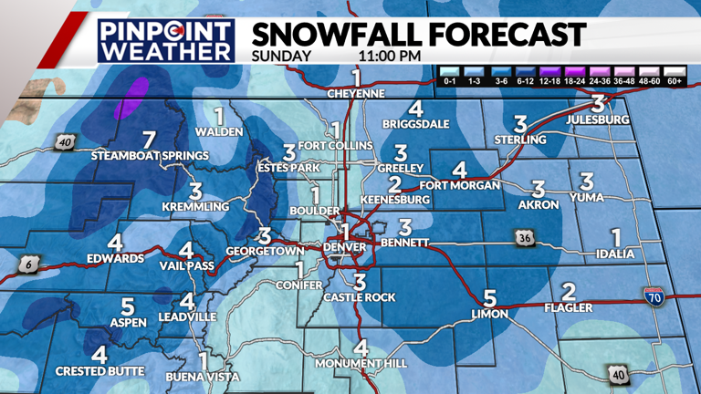 Denver Weather: Mild Friday Before Snow On Saturday