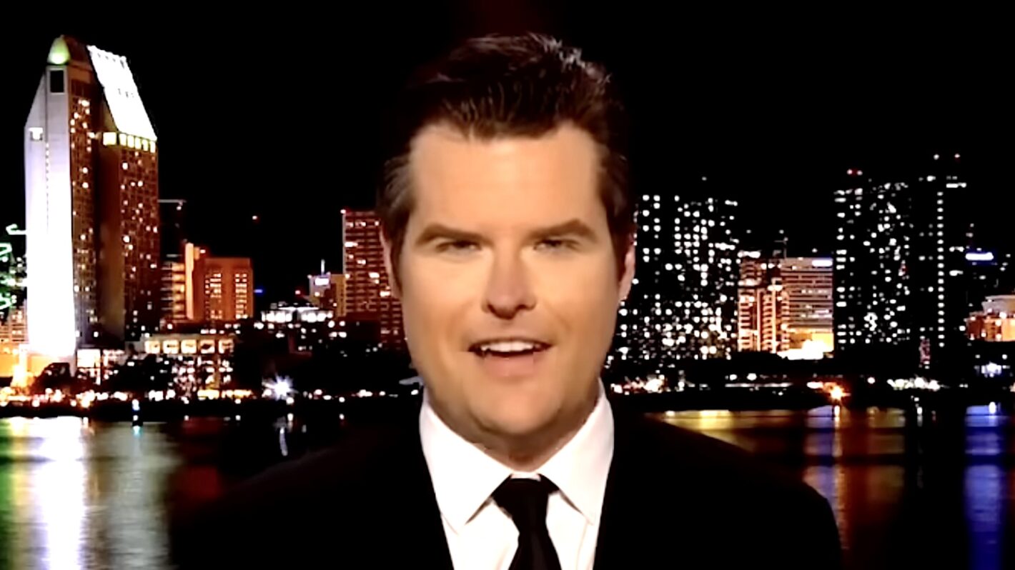 Matt Gaetz Makes OAN Talk Show Debut & People Can’t Stop Talking About