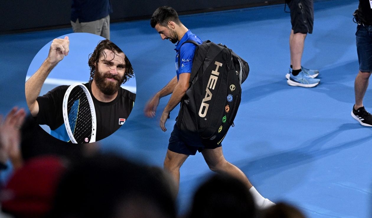 El título 100 de Djokovic deberá esperar: sufre penosa caída en el ATP de  Brisbane
