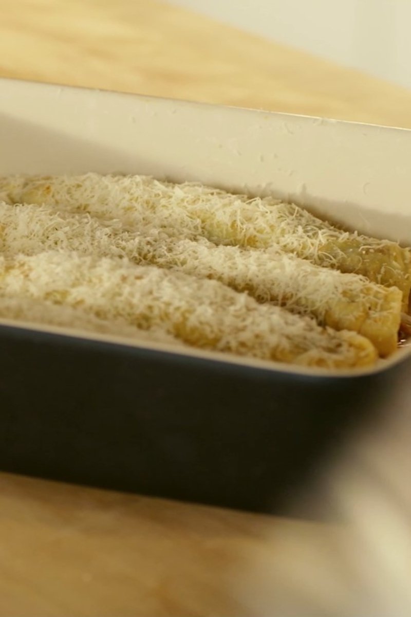 Italienische Crepes mit Fleischragout, ein herzhafter Genuss