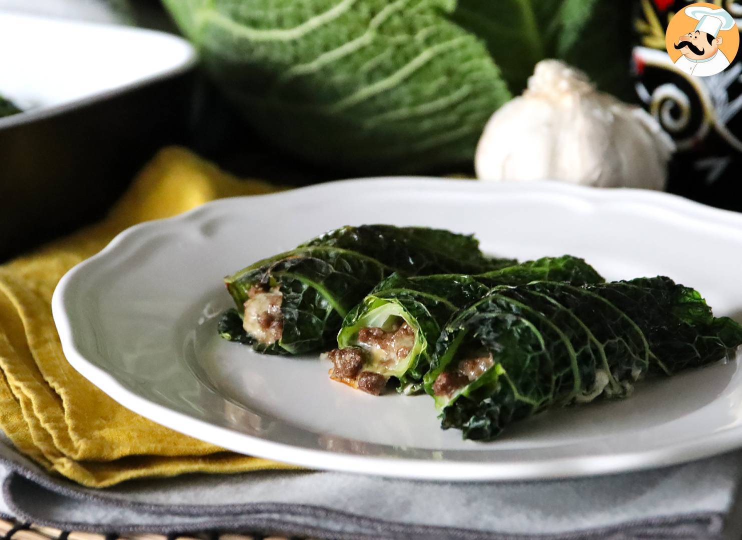 Gebackene wirsingröllchen, das einfache und preiswerte rezept für ein ...