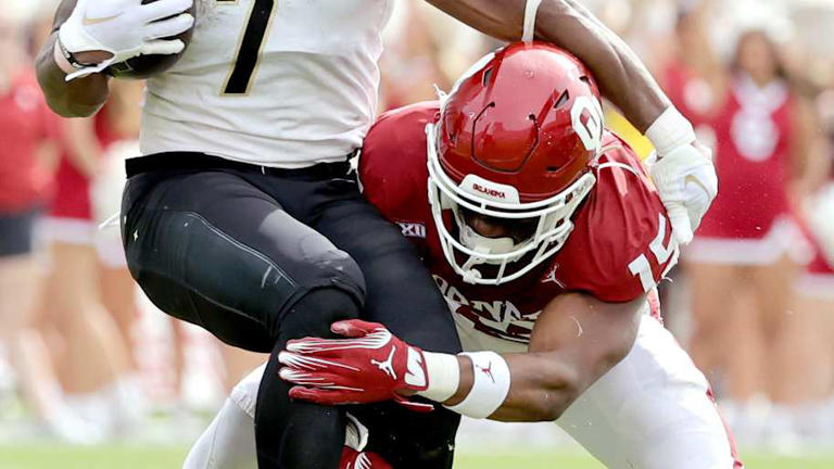 Oklahoma defensive back Kendel Dolby | SARAH PHIPPS/THE OKLAHOMAN / USA TODAY NETWORK