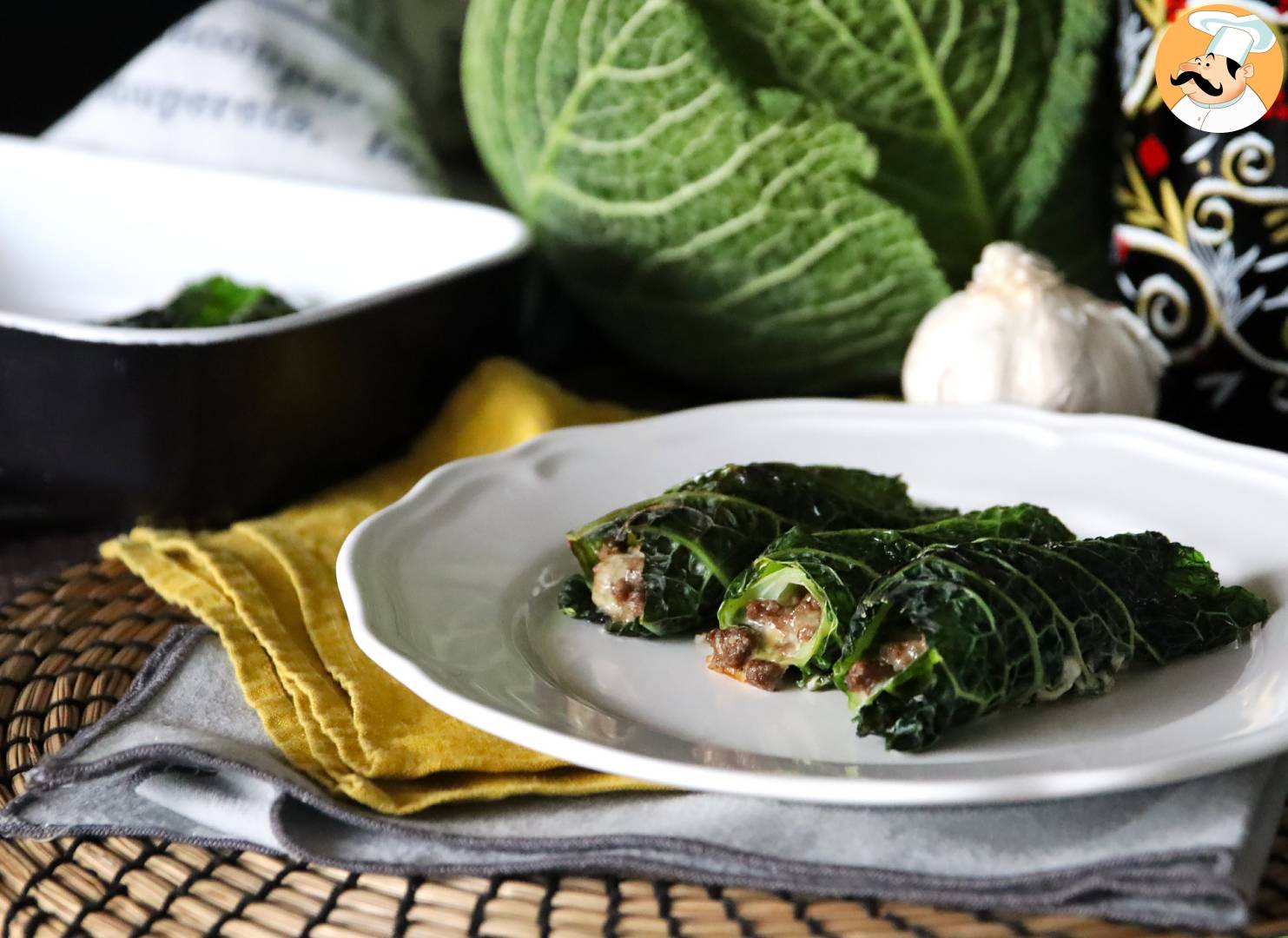 Gebackene wirsingröllchen, das einfache und preiswerte rezept für ein ...