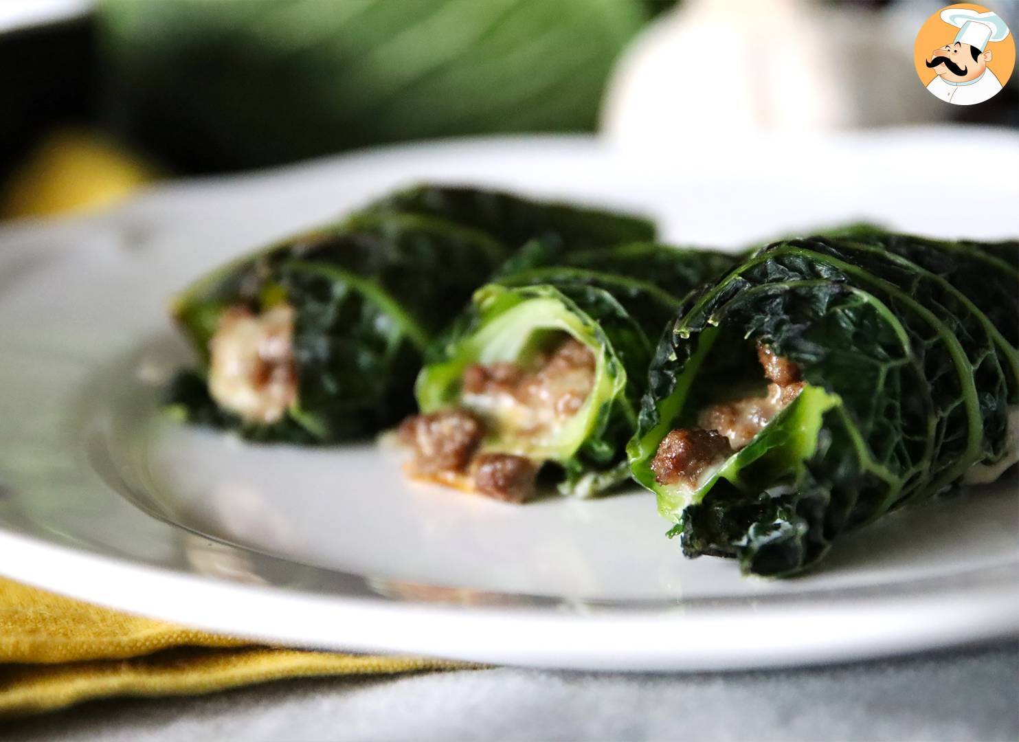 Gebackene wirsingröllchen, das einfache und preiswerte rezept für ein ...