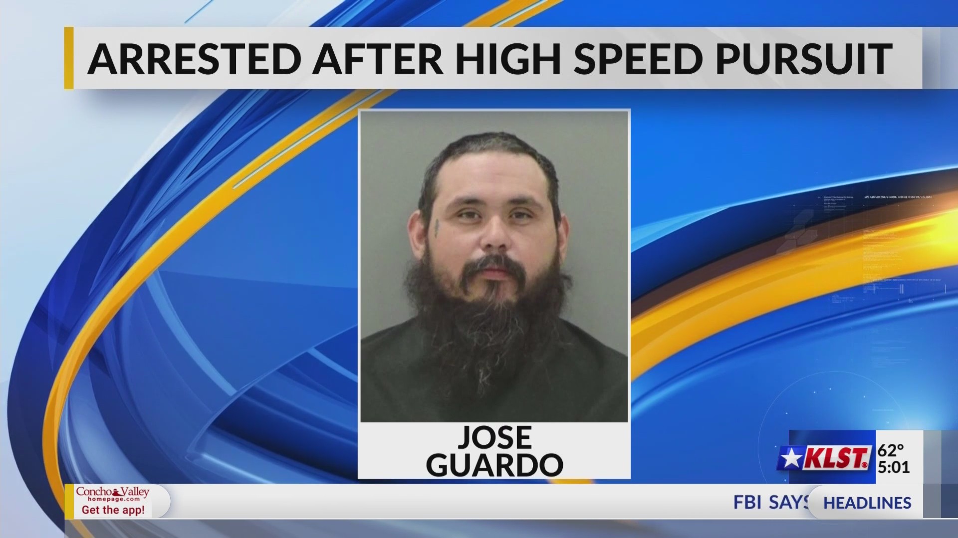 New Mexico man arrested after leading law enforcement on highspeed chase