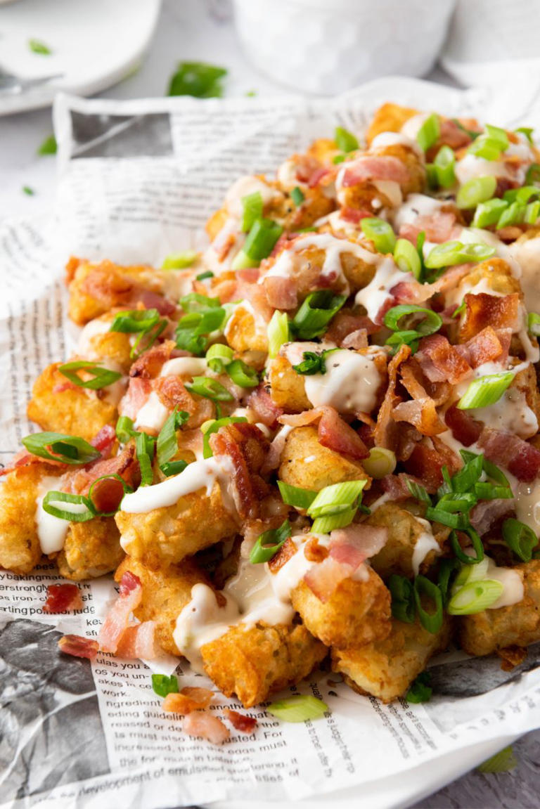 Loaded tater tots