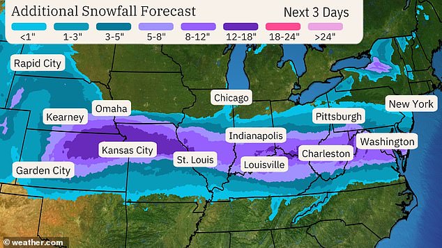 Winter storm place 60 million Americans under weather alerts