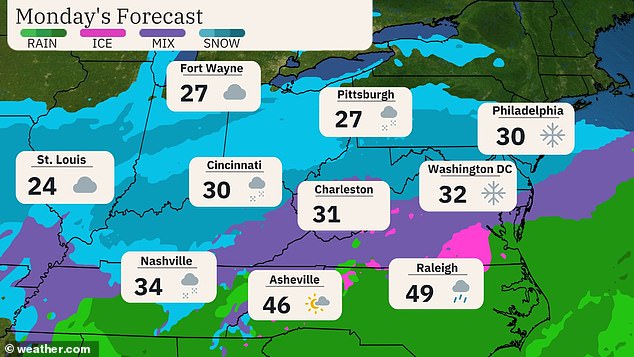 Winter storm place 60 million Americans under weather alerts