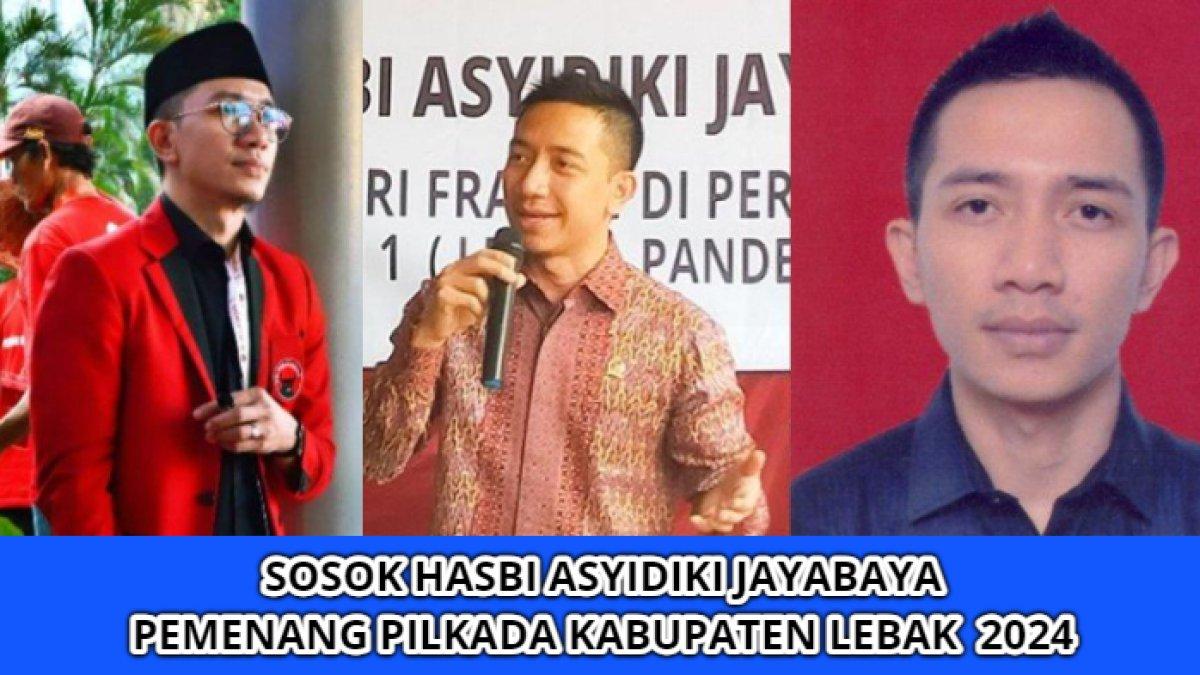 Sosok Hasbi Asyidiki Jayabaya, direktur sebuah perusahaan yang kini sukses terpilih menjadi Bupati Lebak Banten 2024. (Tribun)