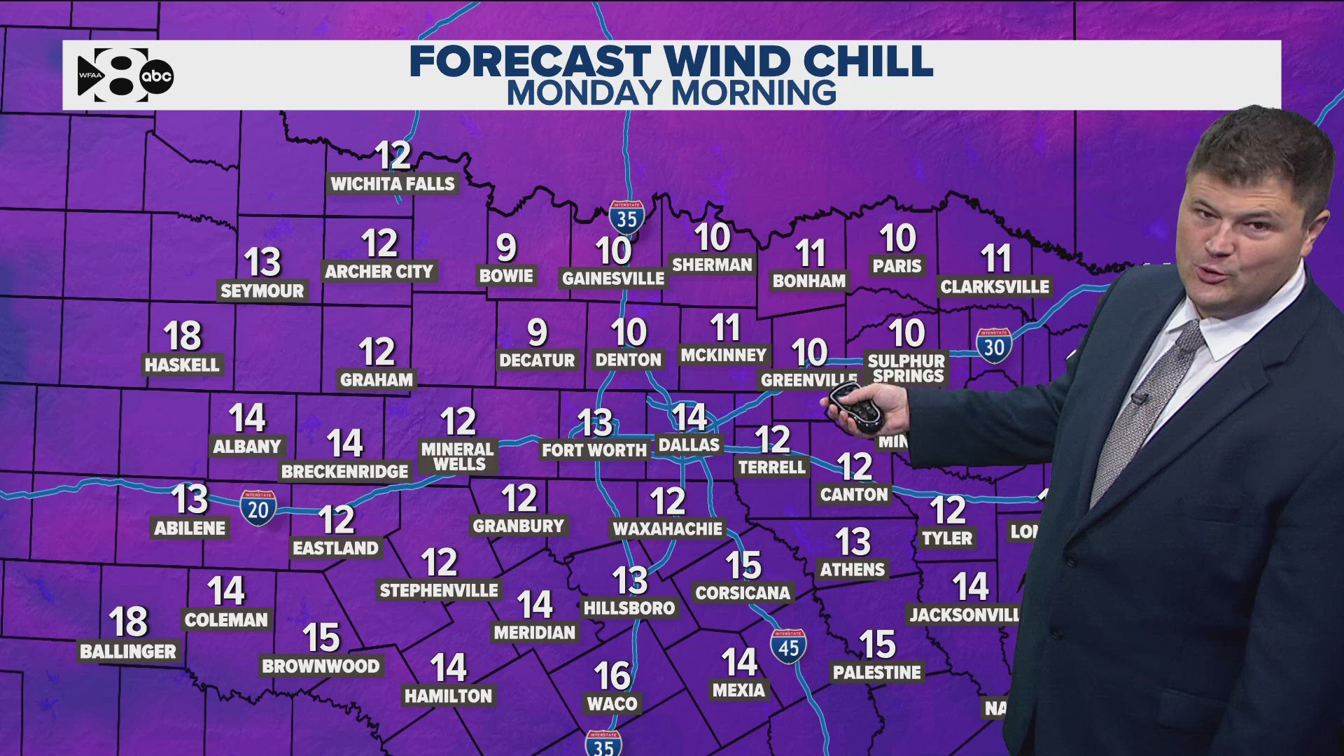 DFW Weather Monday morning's brutal cold prompts Weather Alert Day