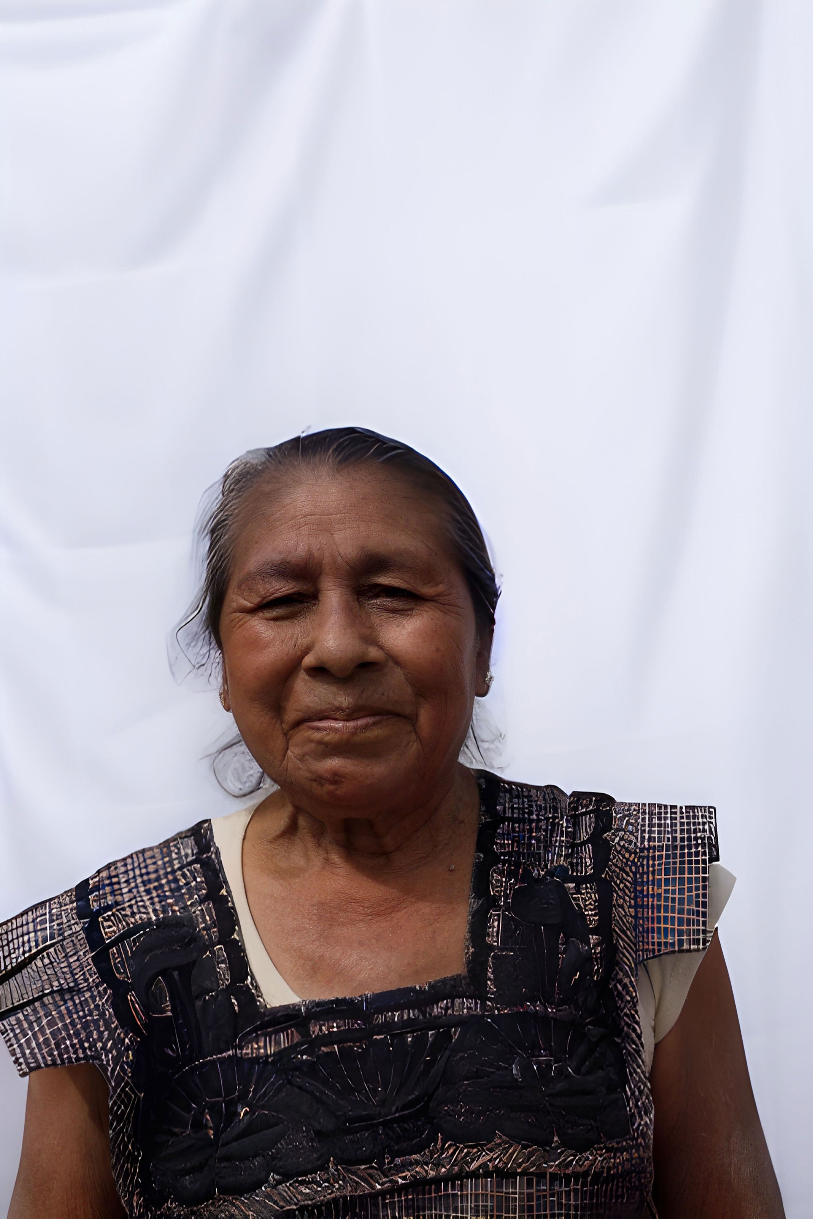 Francisca, artesana de Reyes Metzontla