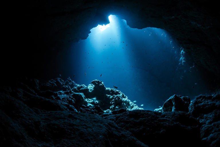 Cueva submarina