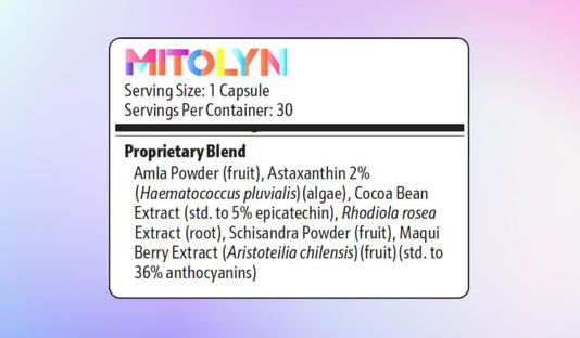 Mitolyn Label