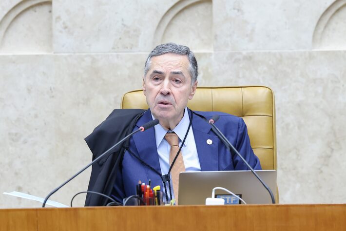 Luís Roberto Barroso, presidente do STF Foto: Felipe Sampaio/STF