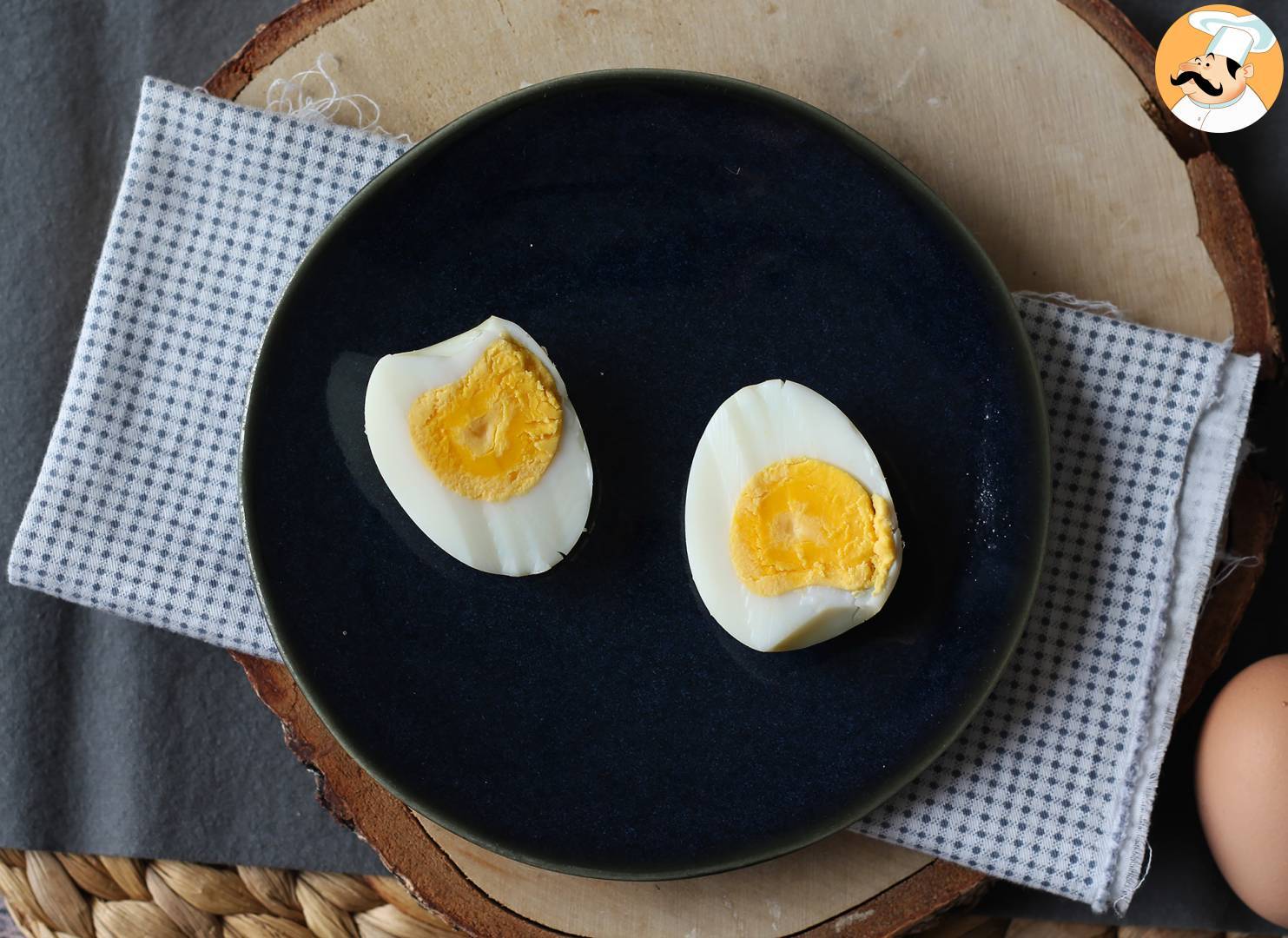 Gekochte eier im air fryer