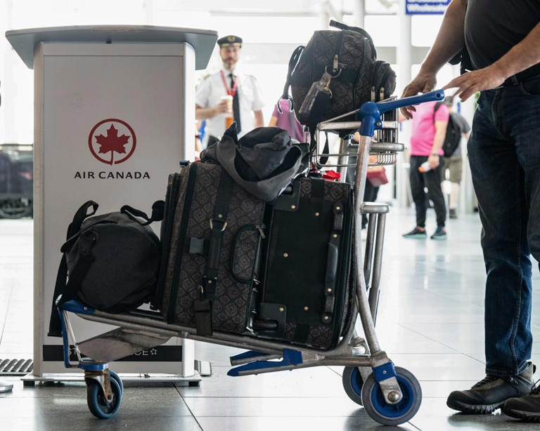 Air canada track delayed baggage online