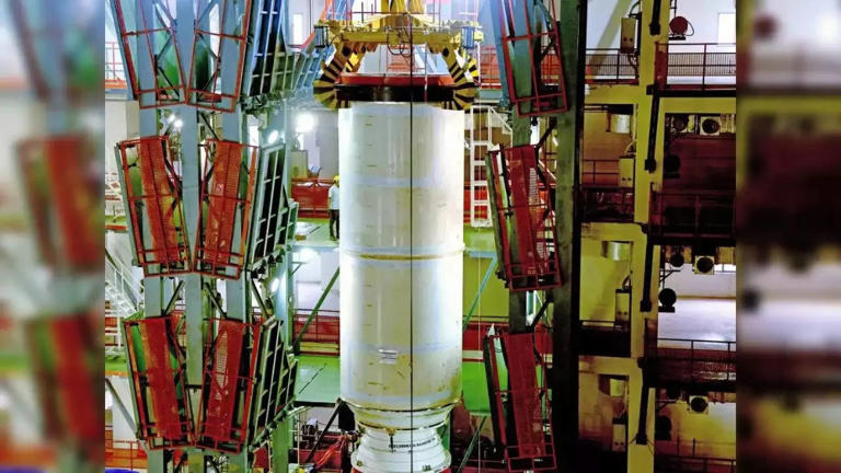 ISRO starts assembly of HLVM3 for Gaganyaan mission at SDSC for first uncrewed flight