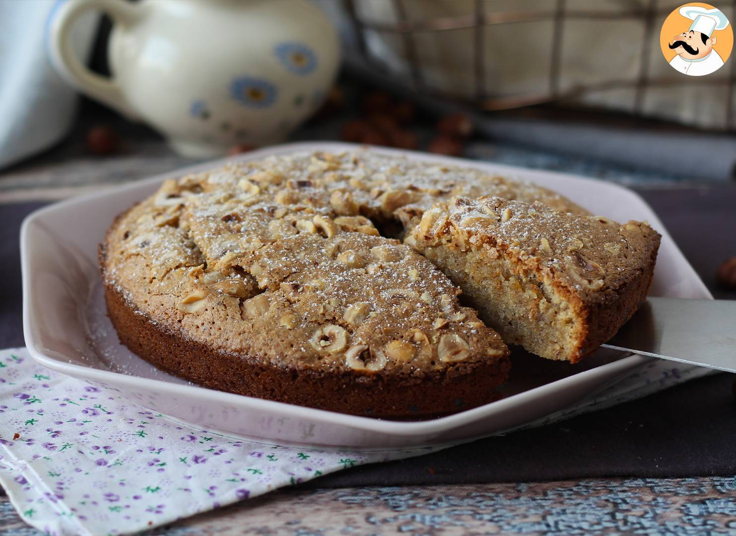 Haselnuss, der zartschmelzende und knusprige haselnusskuchen mit 5 zutaten!