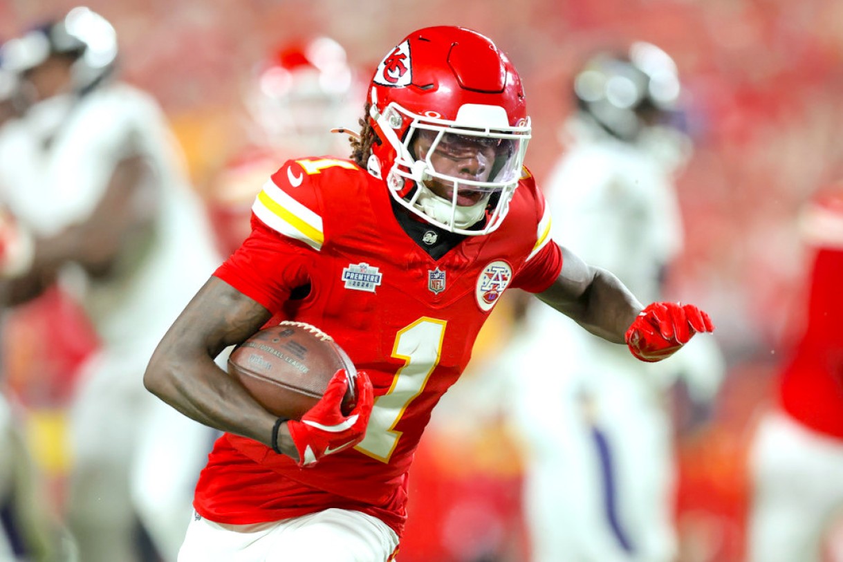 NFL Playoff League Wide Receiver Rankings for Fantasy Football AmonRa St. Brown, Xavier Worthy