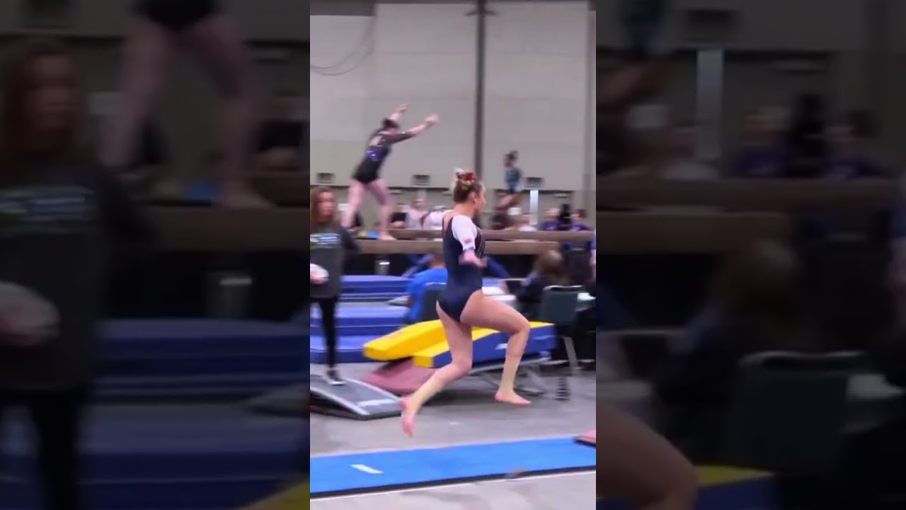 Epic Vault Gymnastics Performance!
